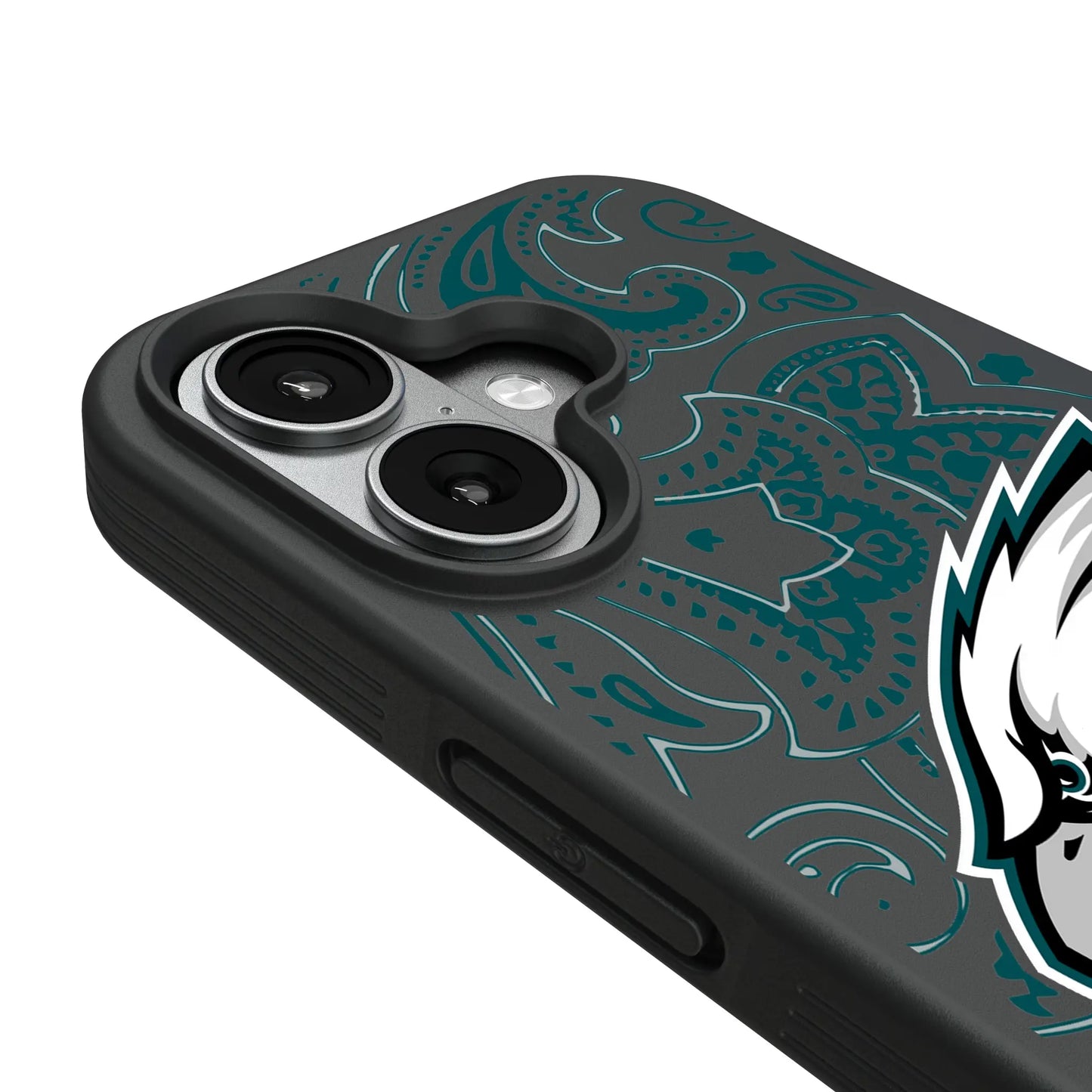 Philadelphia Eagles Paisley Bump Phone Case for Apple iPhone
