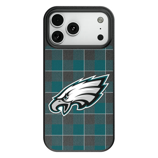 Philadelphia Eagles Plaid MagSafe Compatible Phone Case for Apple iPhone