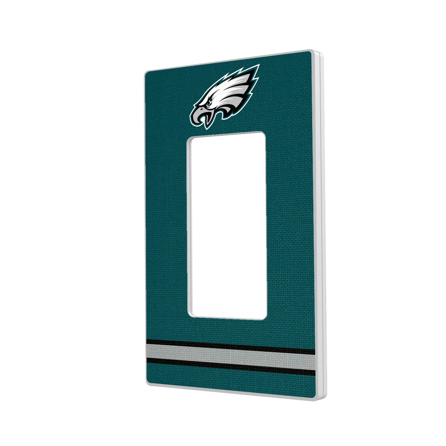 Philadelphia Eagles Stripe Hidden-Screw Light Switch Plate