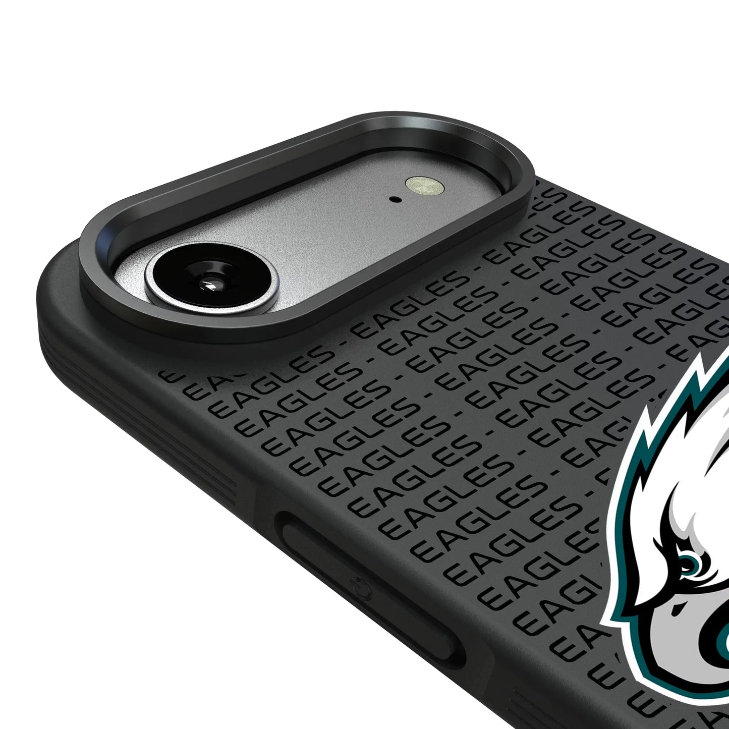 Philadelphia Eagles Text Backdrop Bump Phone Case for Apple iPhone