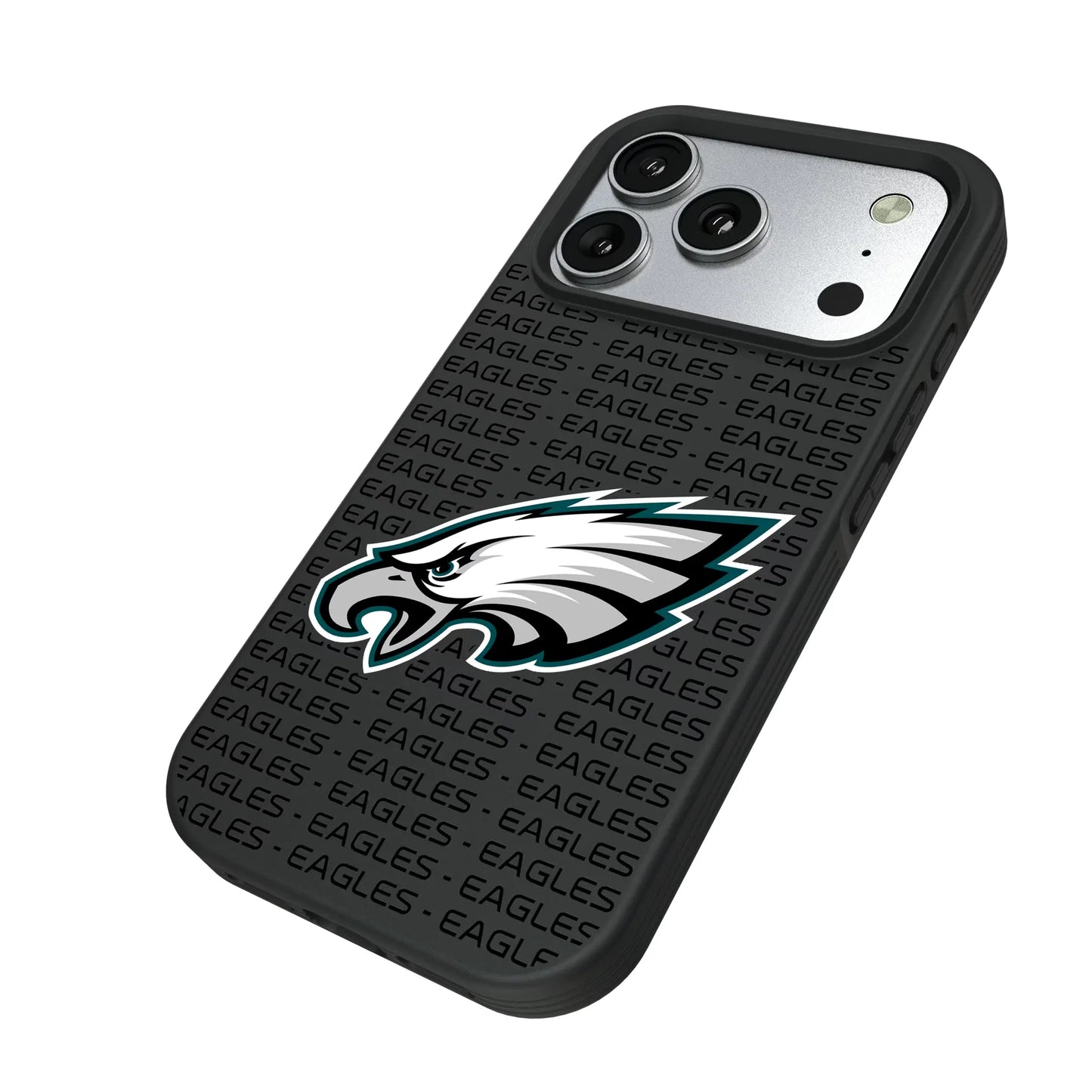 Philadelphia Eagles Text Backdrop Bump Phone Case for Apple iPhone