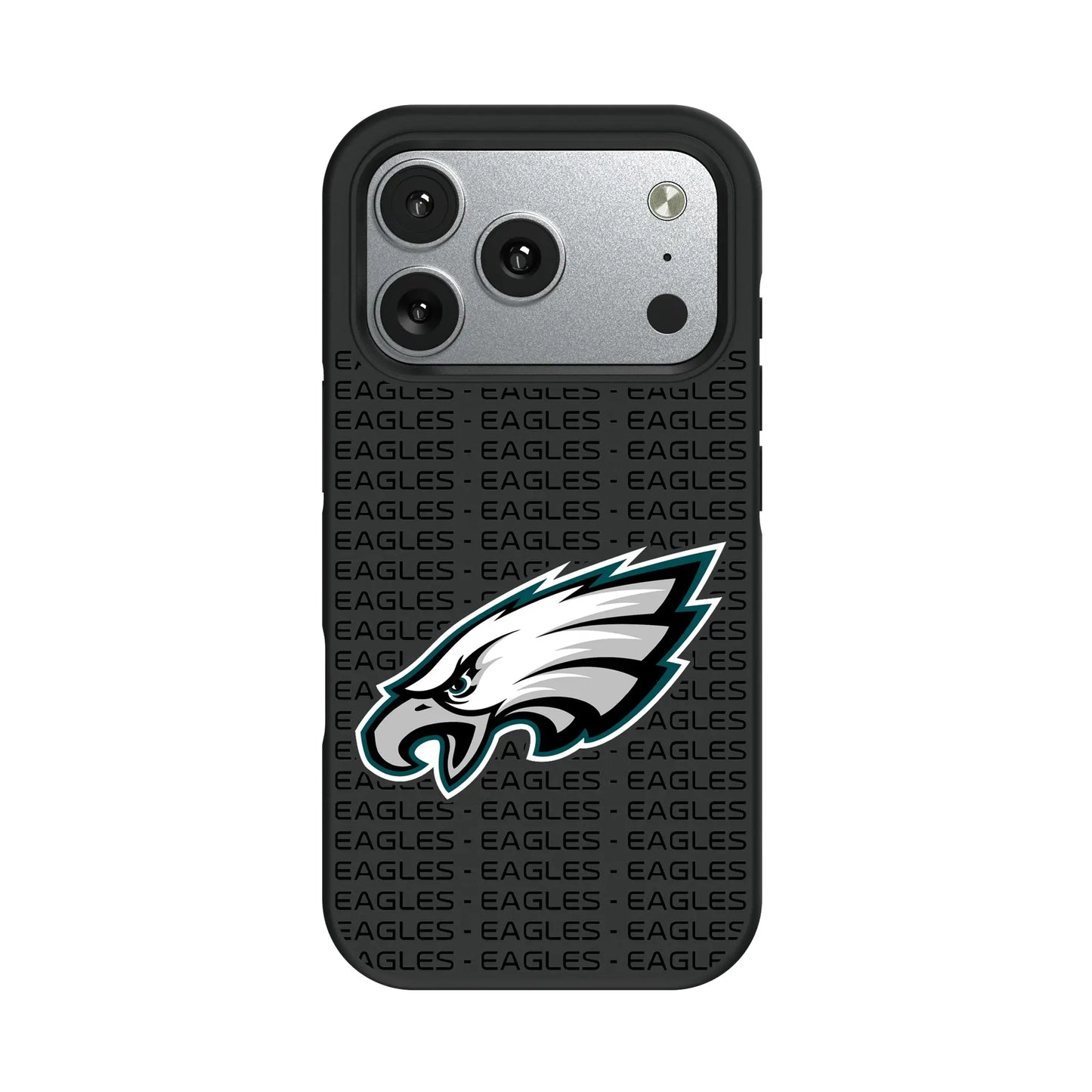 Philadelphia Eagles Text Backdrop Bump Phone Case for Apple iPhone