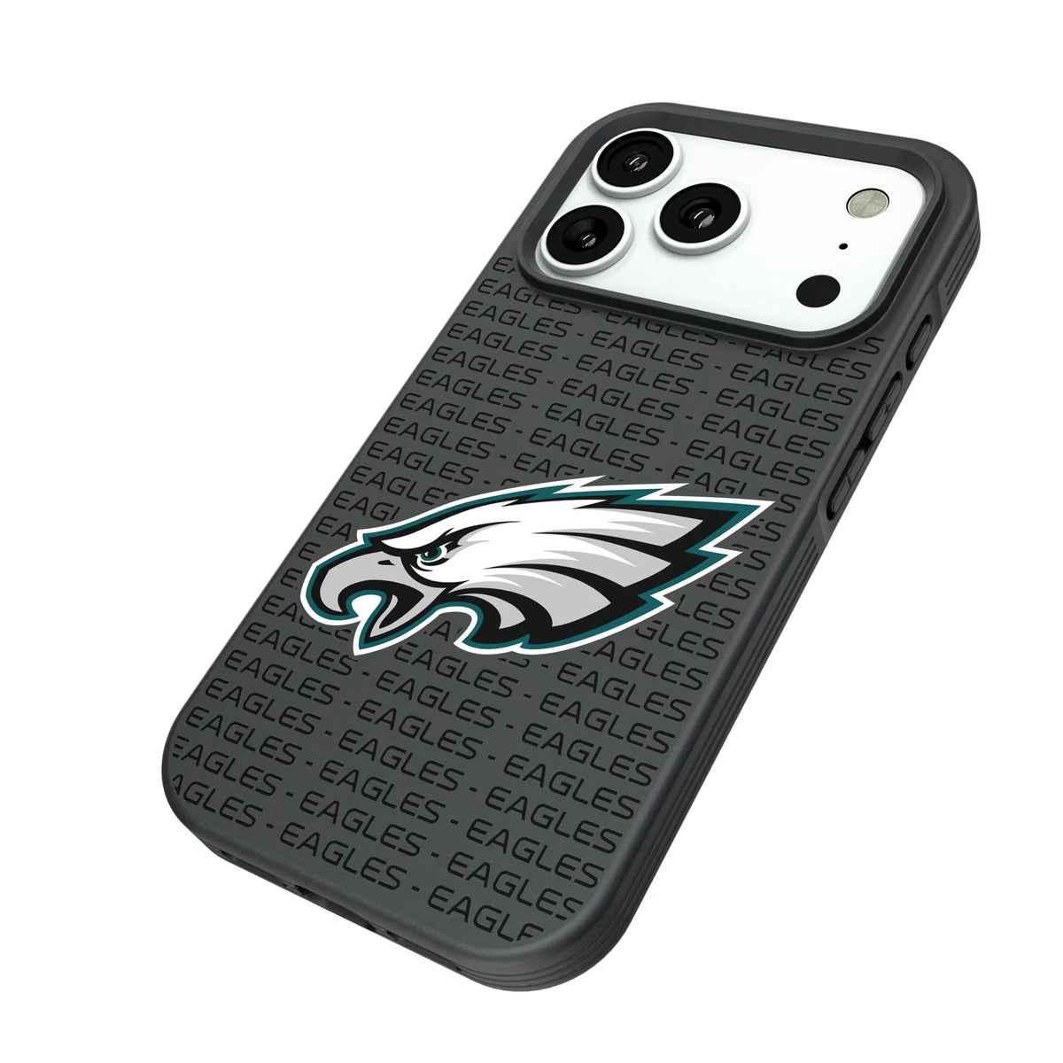 Philadelphia Eagles Text Backdrop Bump Phone Case for Apple iPhone