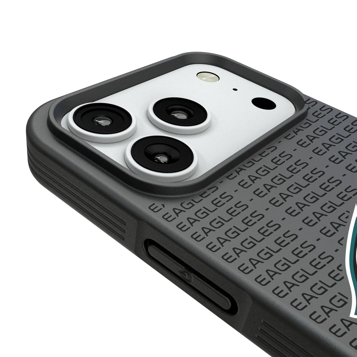 Philadelphia Eagles Text Backdrop Bump Phone Case for Apple iPhone