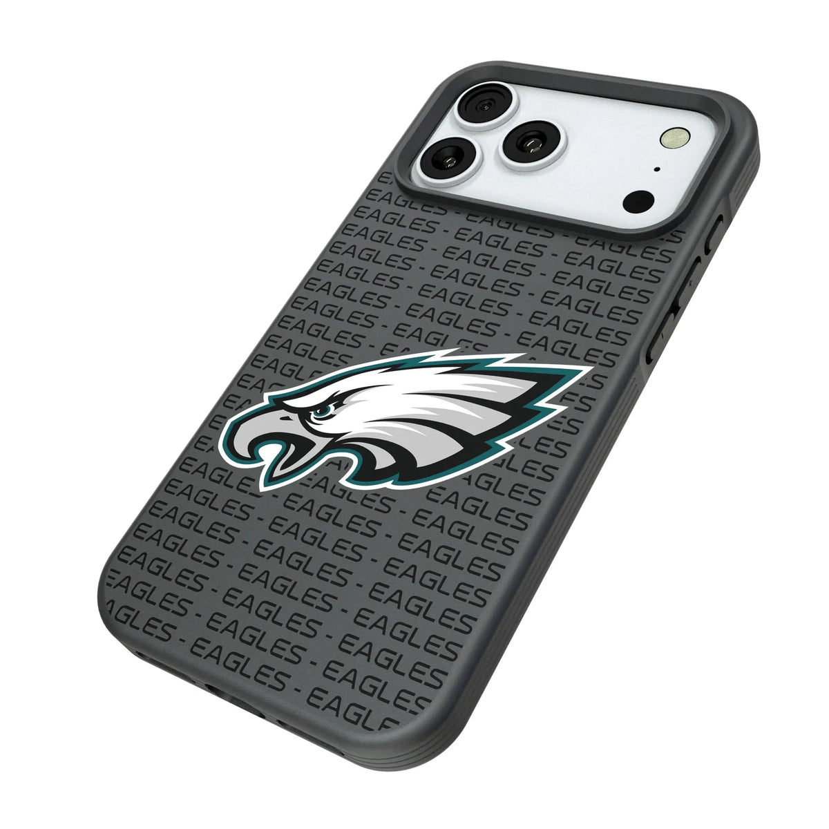 Philadelphia Eagles Text Backdrop Bump Phone Case for Apple iPhone