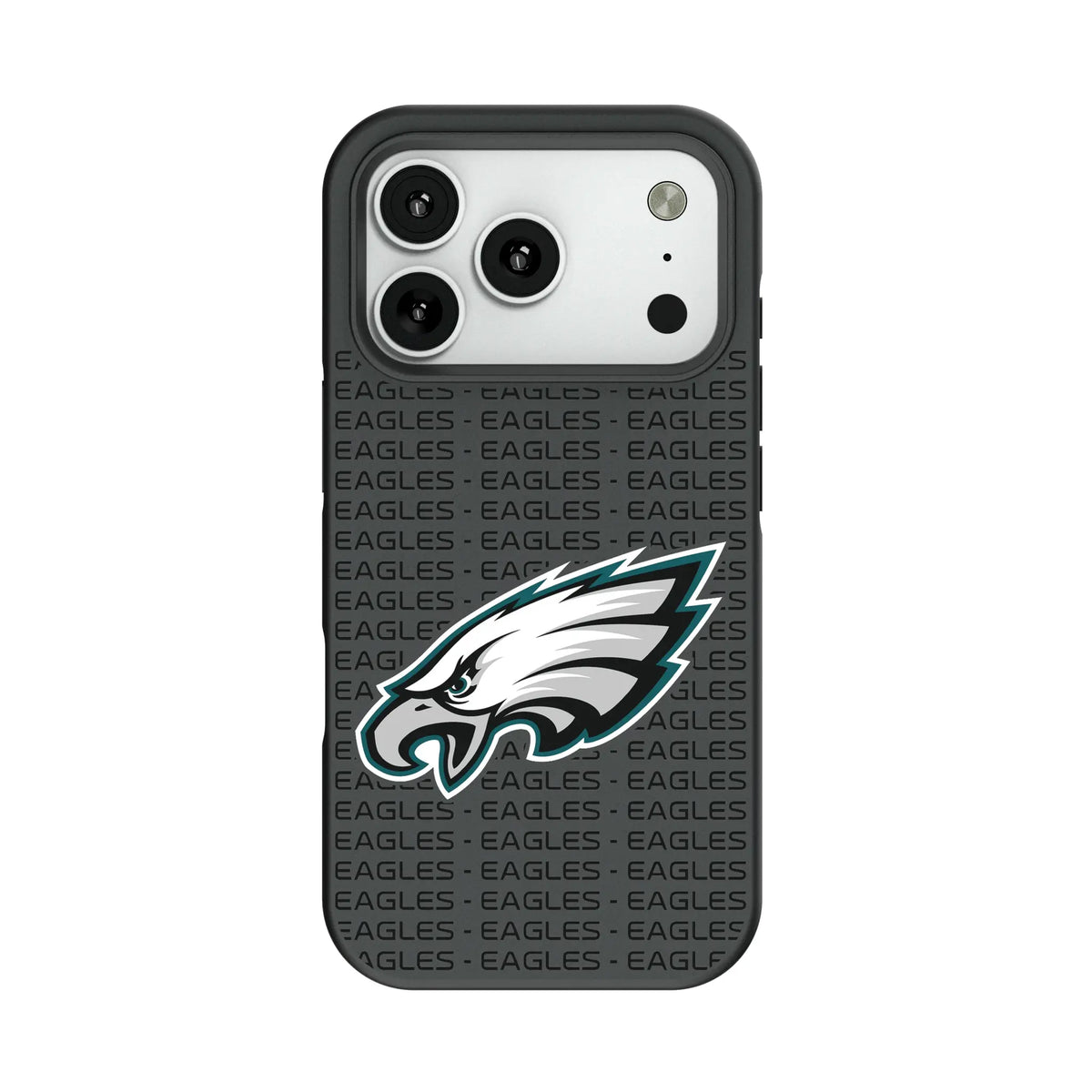 Philadelphia Eagles Text Backdrop Bump Phone Case for Apple iPhone