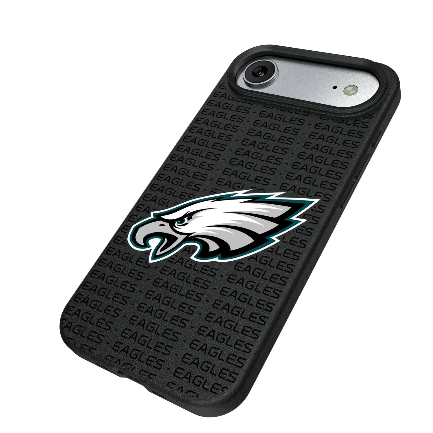 Philadelphia Eagles Text Backdrop MagSafe Compatible Phone Case for Apple iPhone