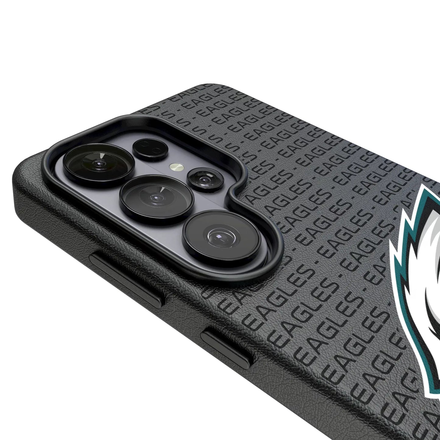 Philadelphia Eagles Text Backdrop MagSafe Compatible Phone Case for Samsung Galaxy