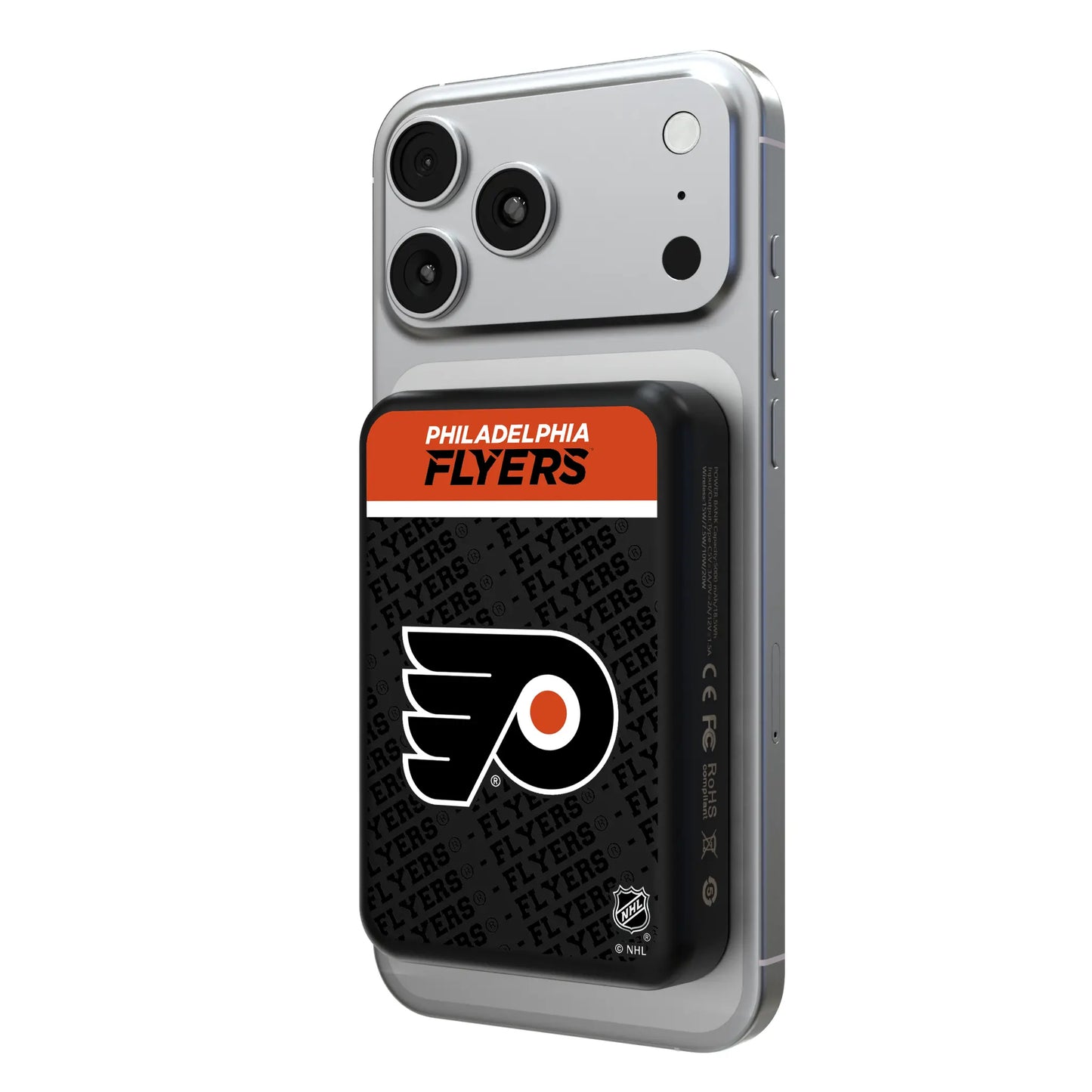 Philadelphia Flyers Endzone Plus Wireless Mag Power Bank