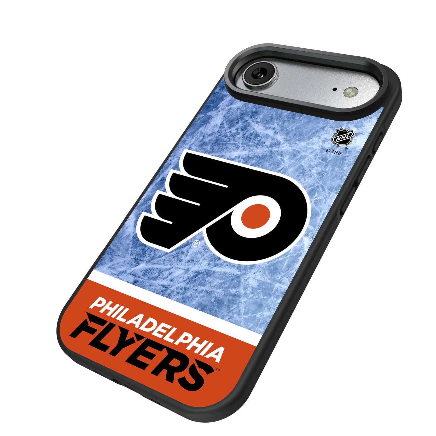Philadelphia Flyers Ice Wordmark Bump Phone Case for Apple iPhone
