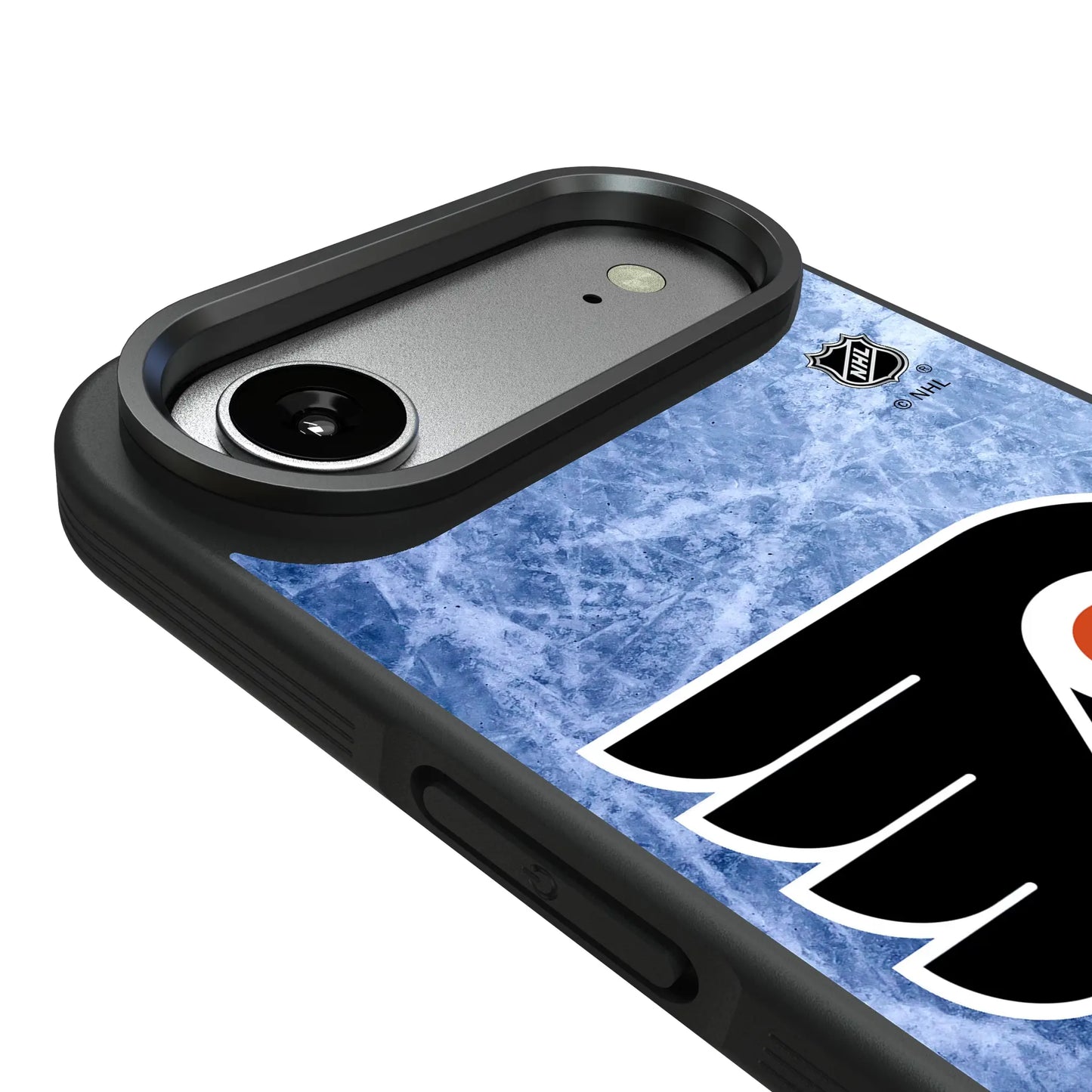 Philadelphia Flyers Ice Wordmark Bump Phone Case for Apple iPhone