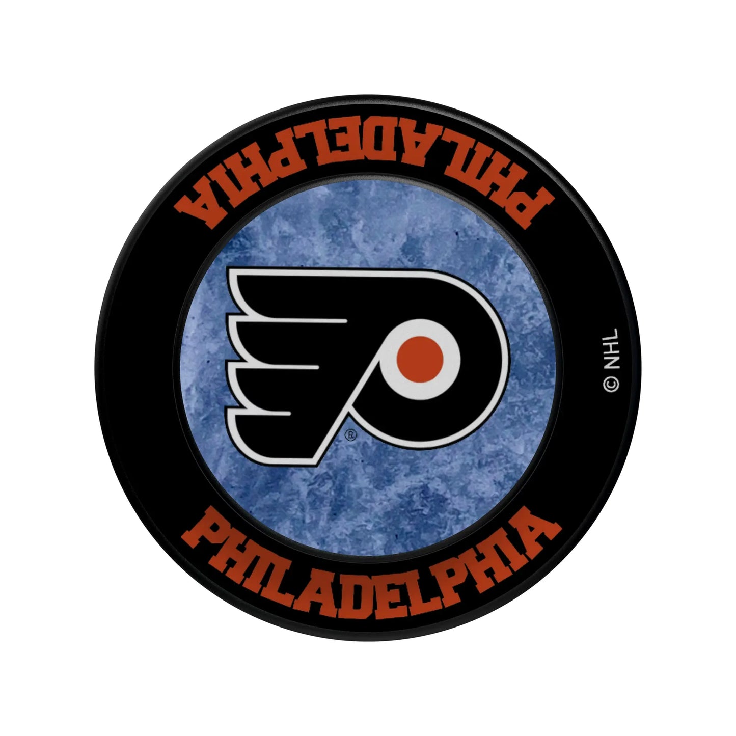 Philadelphia Flyers Ice Wordmark PopSockets Magnetic Phone Grip and Stand