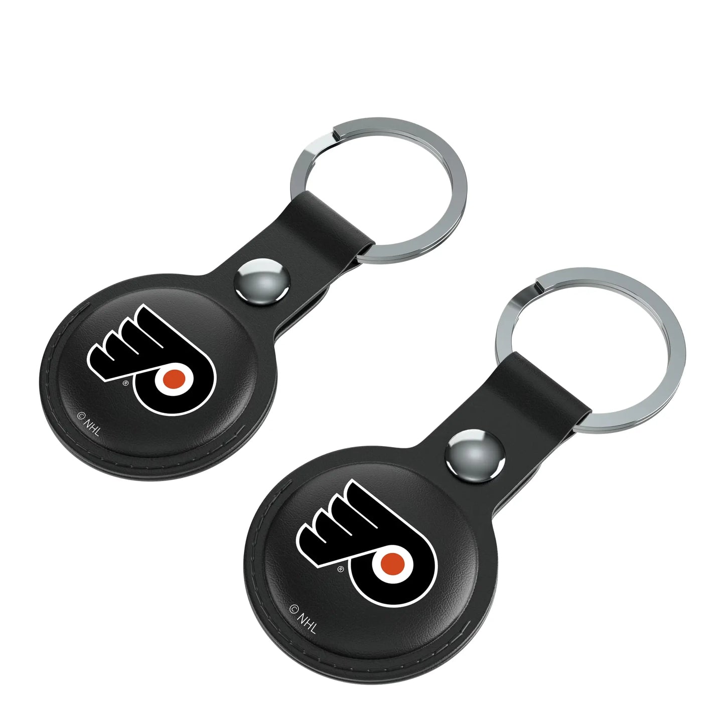Philadelphia Flyers Insignia Black Airtag Holder 2-Pack