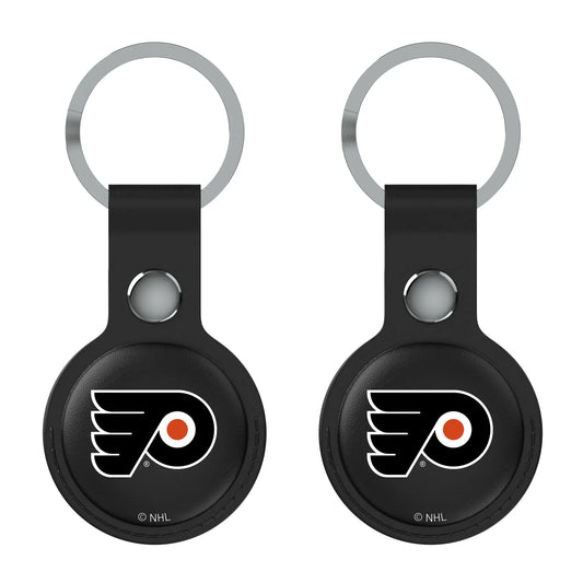 Philadelphia Flyers Insignia Black Airtag Holder 2-Pack
