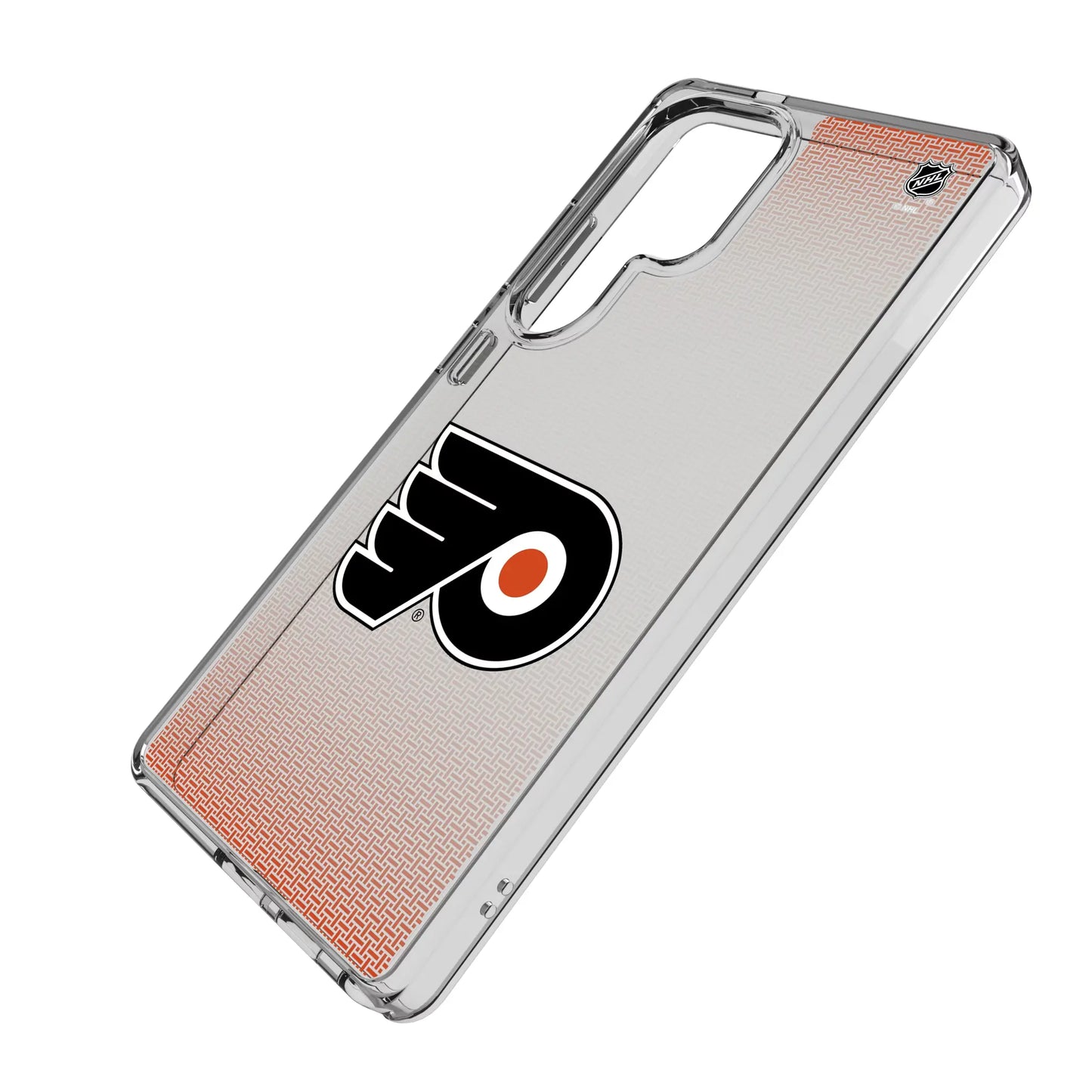 Philadelphia Flyers Linen Clear Phone Case for Samsung Galaxy