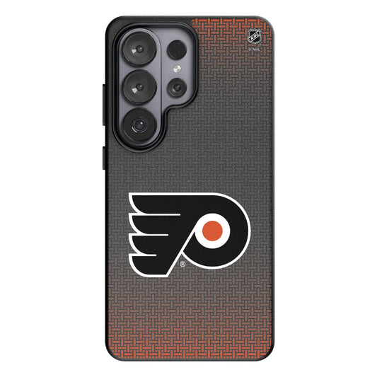 Philadelphia Flyers Linen MagSafe Compatible Phone Case for Samsung Galaxy