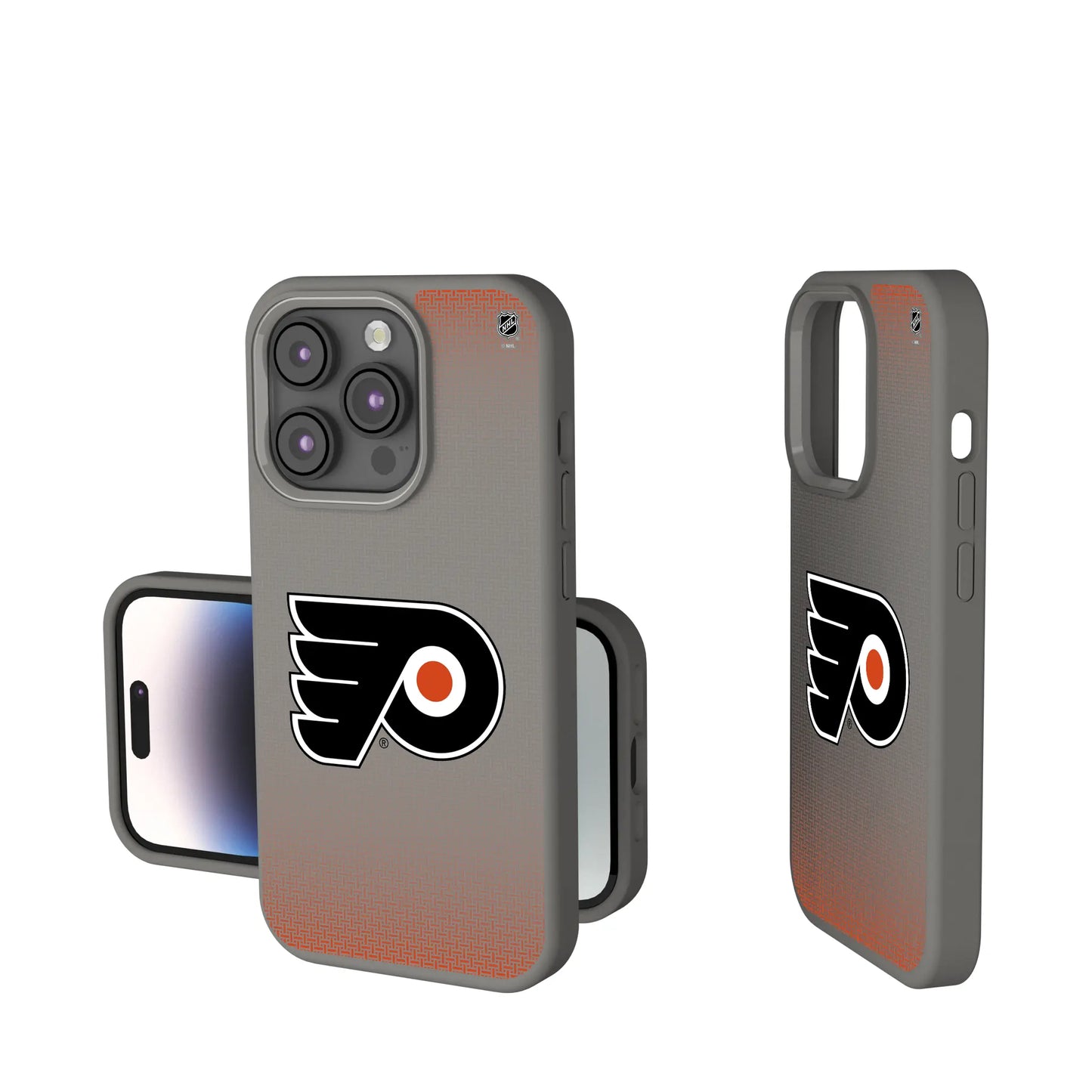Philadelphia Flyers Linen Soft Touch Phone Case for Apple iPhone
