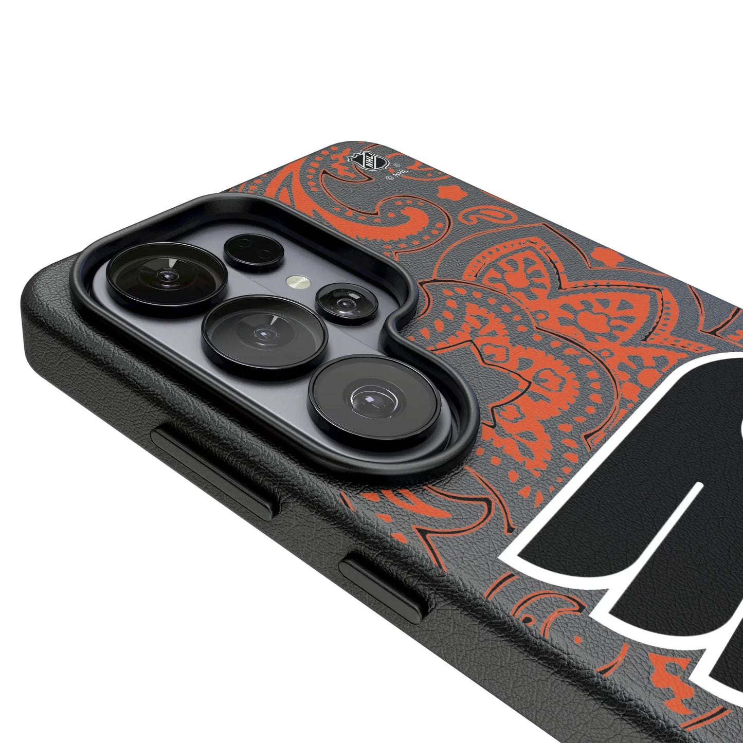 Philadelphia Flyers Paisley MagSafe Compatible Phone Case for Samsung Galaxy