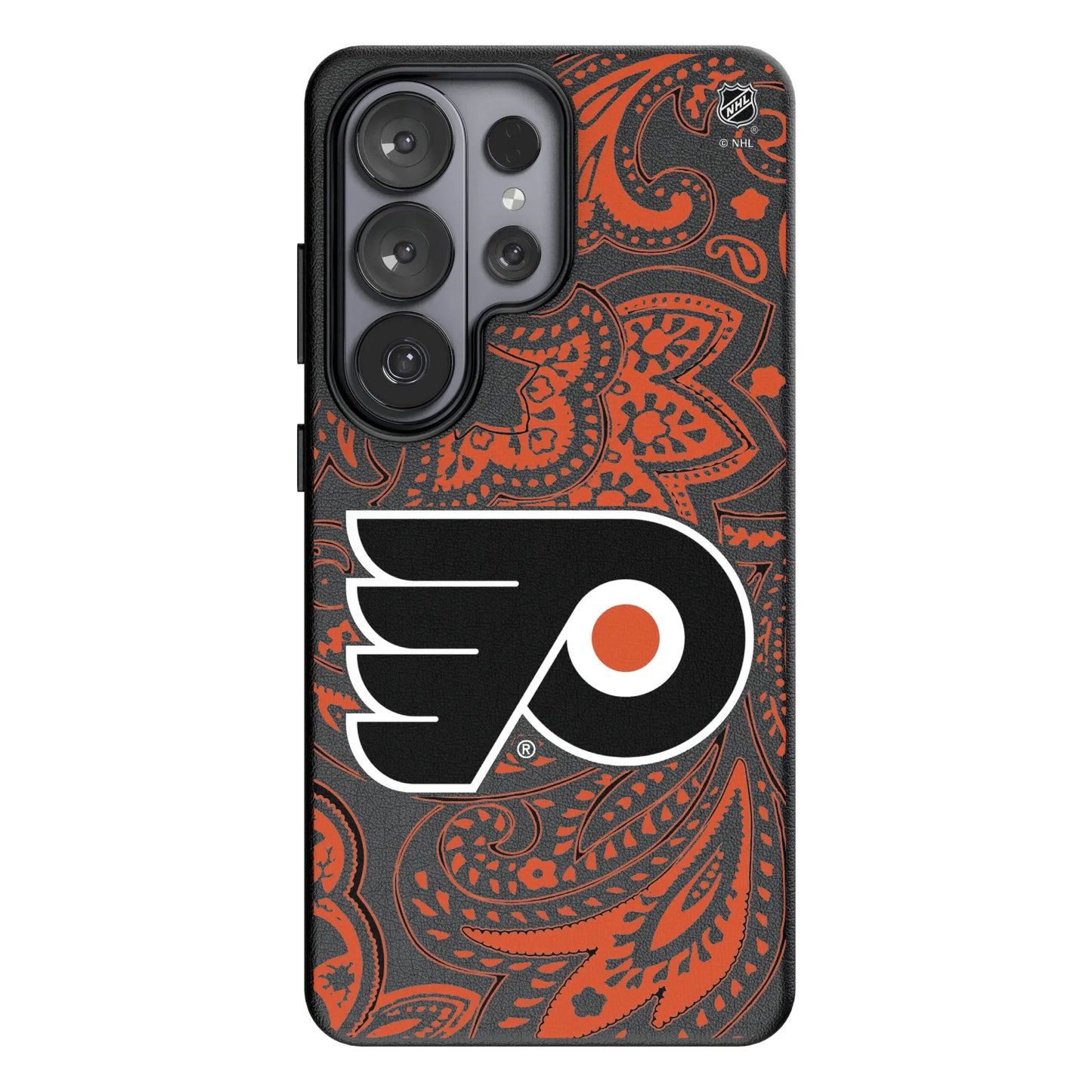 Philadelphia Flyers Paisley MagSafe Compatible Phone Case for Samsung Galaxy