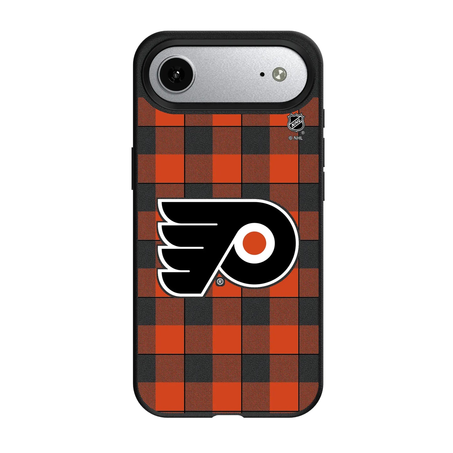 Philadelphia Flyers Plaid MagSafe Compatible Phone Case for Apple iPhone