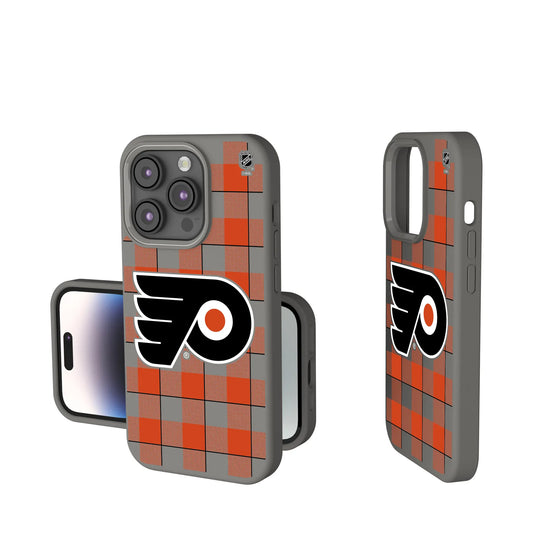 Philadelphia Flyers Plaid Soft Touch Phone Case for Apple iPhone