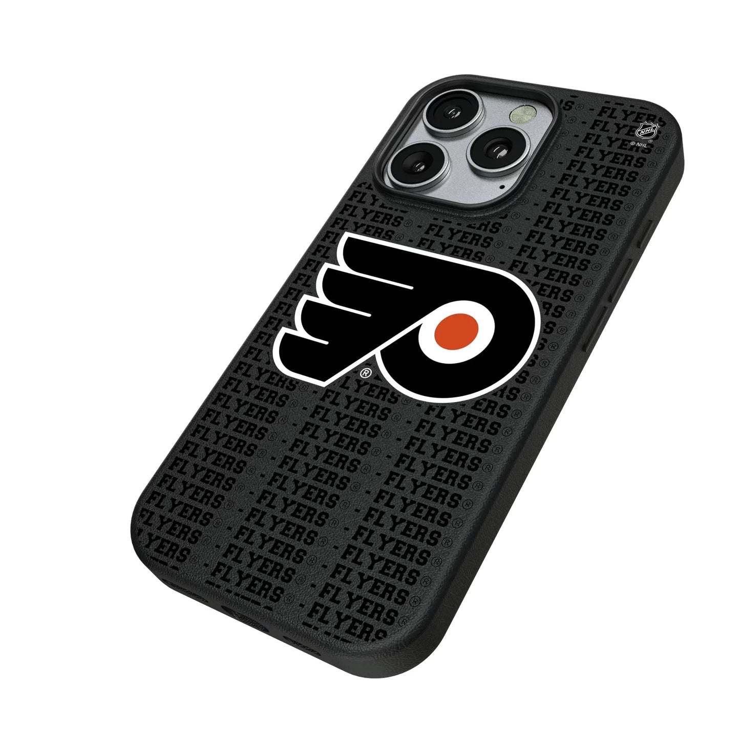 Philadelphia Flyers Text Backdrop MagSafe Compatible Phone Case for Apple iPhone