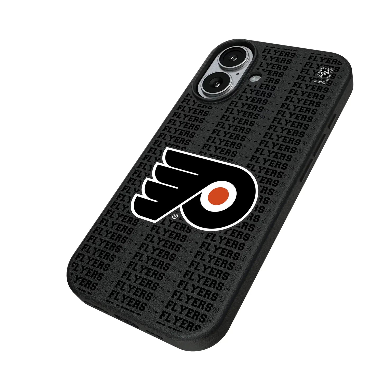Philadelphia Flyers Text Backdrop MagSafe Compatible Phone Case for Apple iPhone