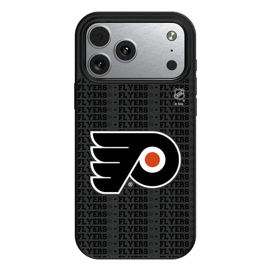 Philadelphia Flyers Text Backdrop MagSafe Compatible Phone Case for Apple iPhone