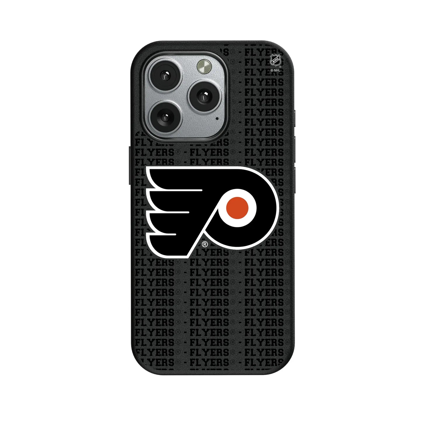 Philadelphia Flyers Text Backdrop MagSafe Compatible Phone Case for Apple iPhone