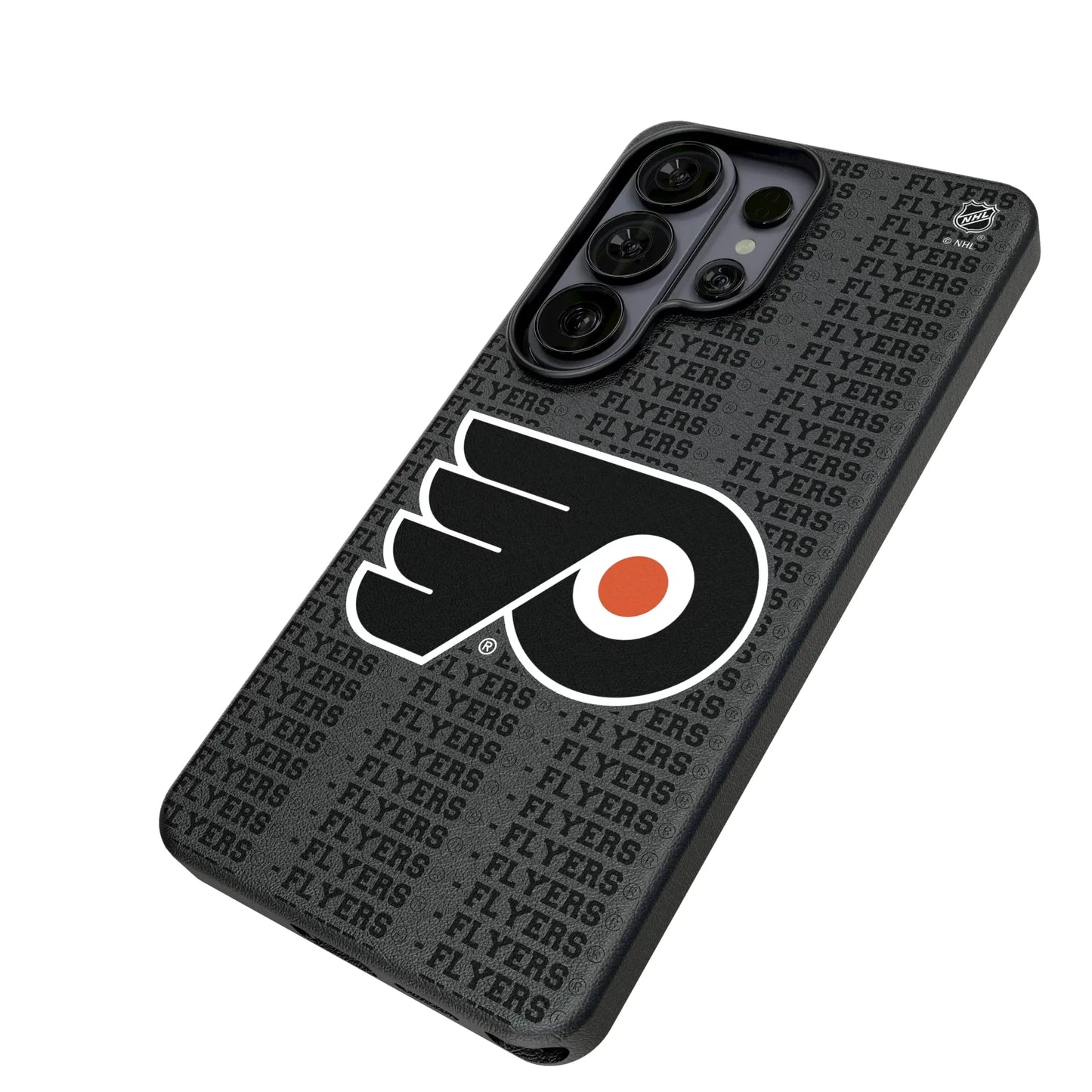 Philadelphia Flyers Text Backdrop MagSafe Compatible Phone Case for Samsung Galaxy