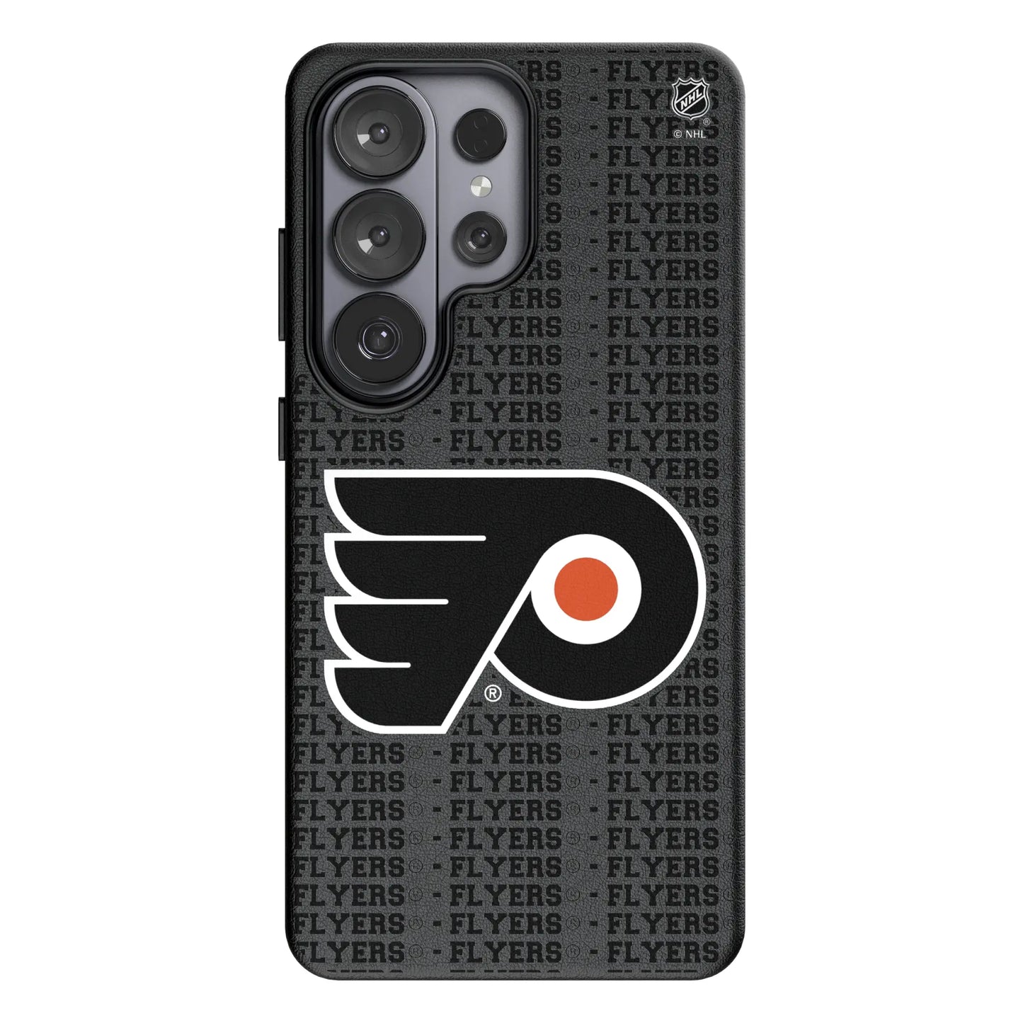 Philadelphia Flyers Text Backdrop MagSafe Compatible Phone Case for Samsung Galaxy