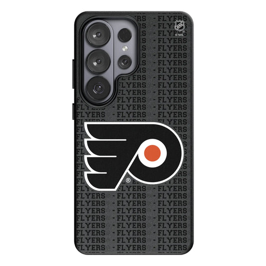Philadelphia Flyers Text Backdrop MagSafe Compatible Phone Case for Samsung Galaxy