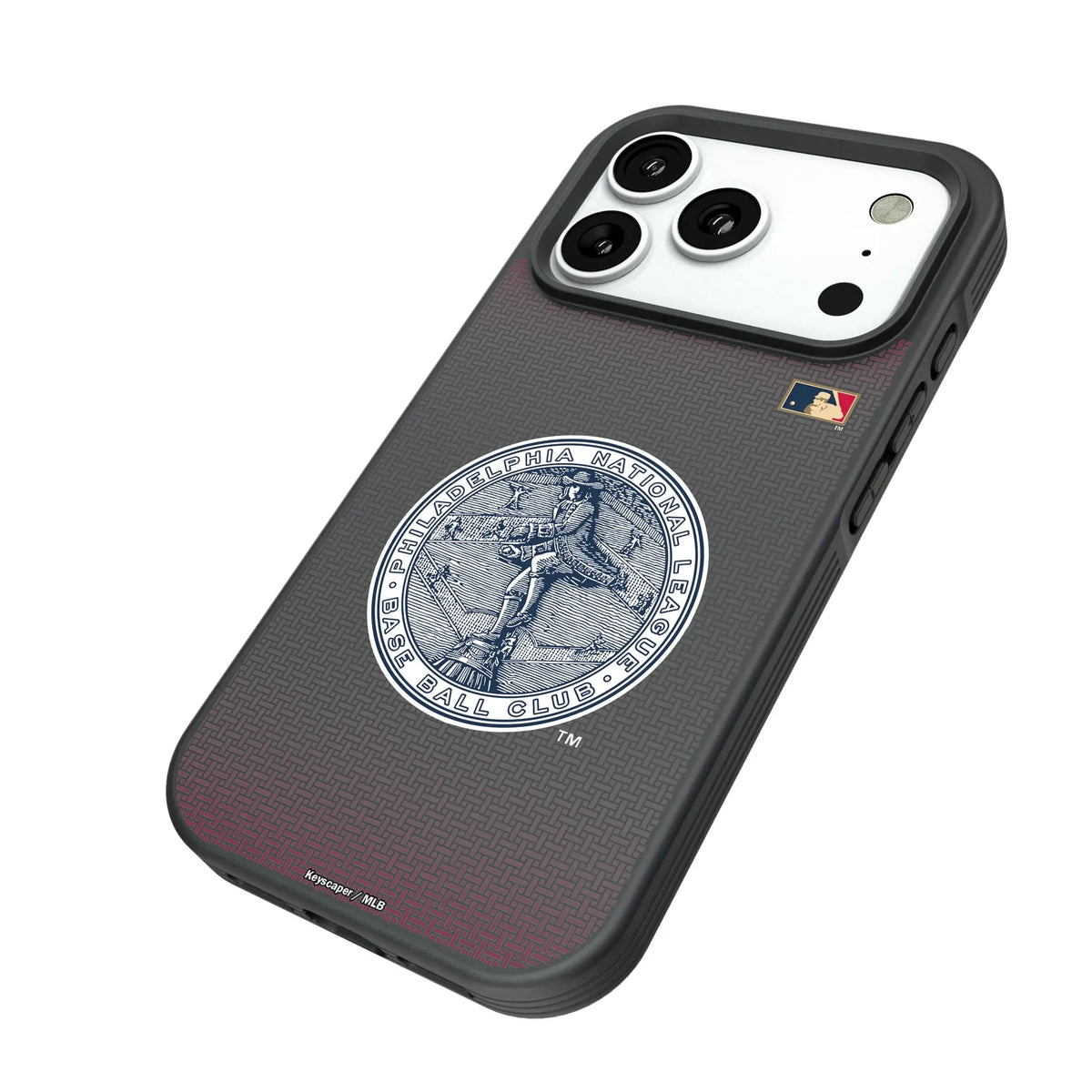 Philadelphia Phillies 1915-1943 - Cooperstown Collection Linen Bump Phone Case for Apple iPhone