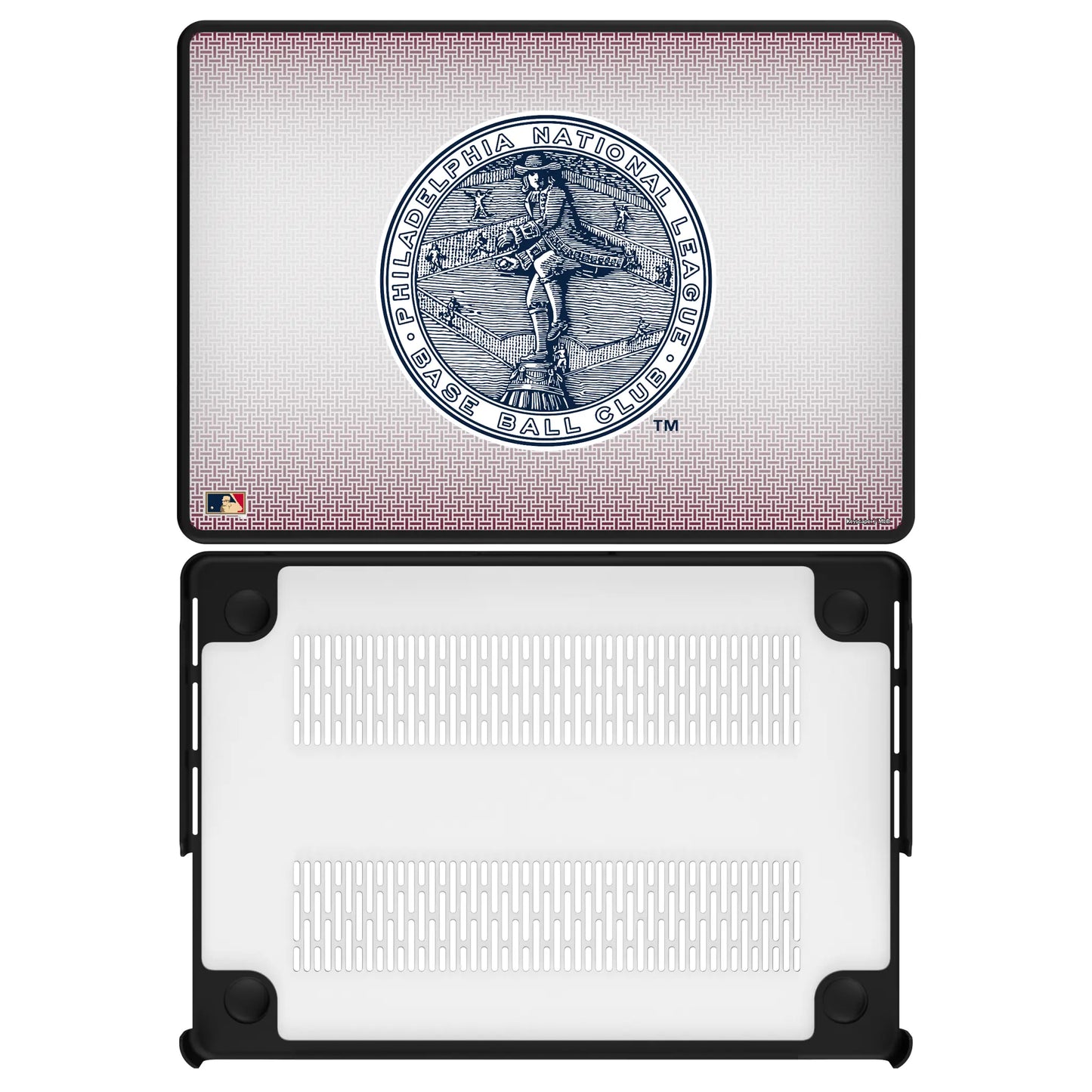 Philadelphia Phillies 1915-1943 - Cooperstown Collection Linen Laptop Case for Apple MacBook