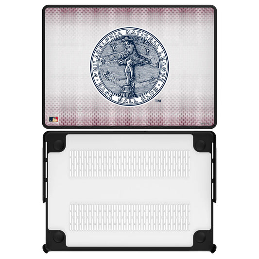 Philadelphia Phillies 1915-1943 - Cooperstown Collection Linen Laptop Case for Apple MacBook