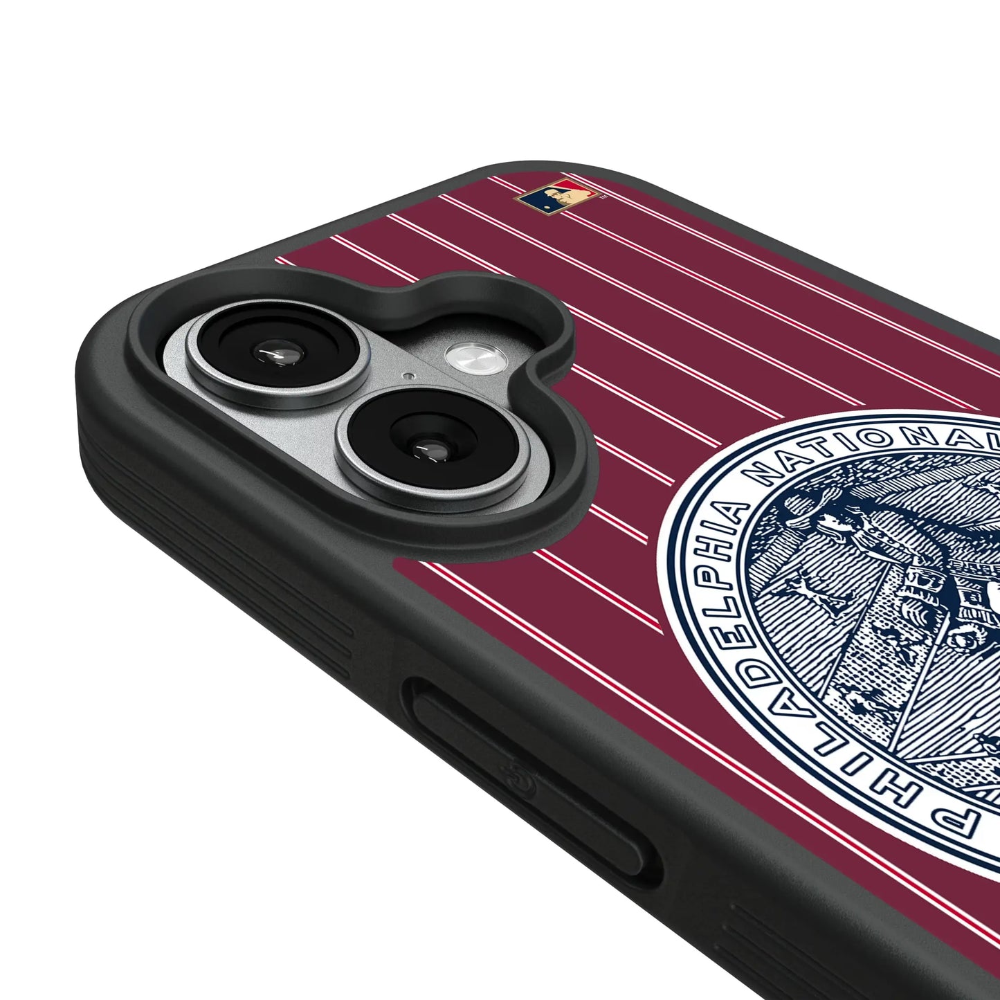 Philadelphia Phillies 1915-1943 - Cooperstown Collection Pinstripe Bump Phone Case for Apple iPhone