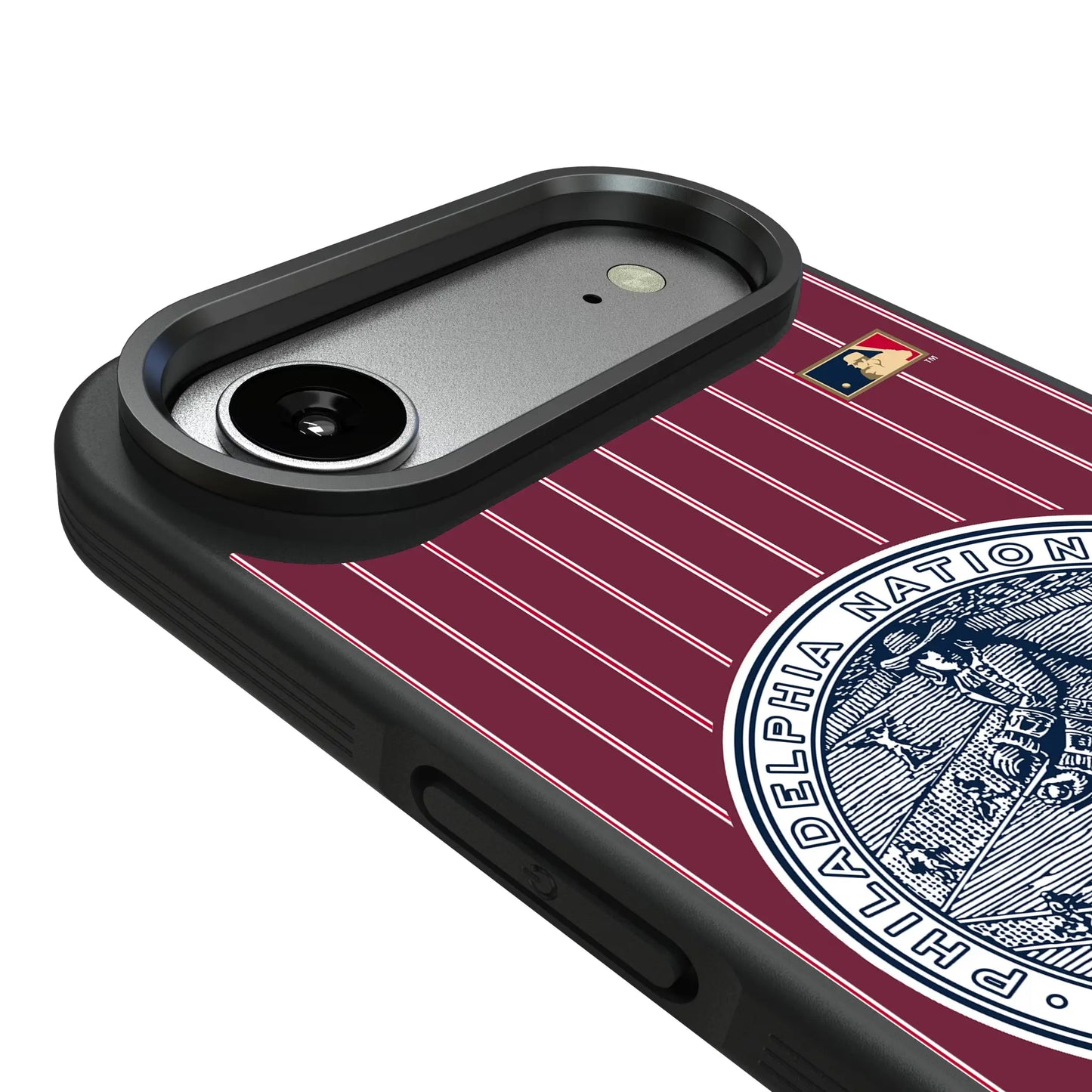 Philadelphia Phillies 1915-1943 - Cooperstown Collection Pinstripe Bump Phone Case for Apple iPhone