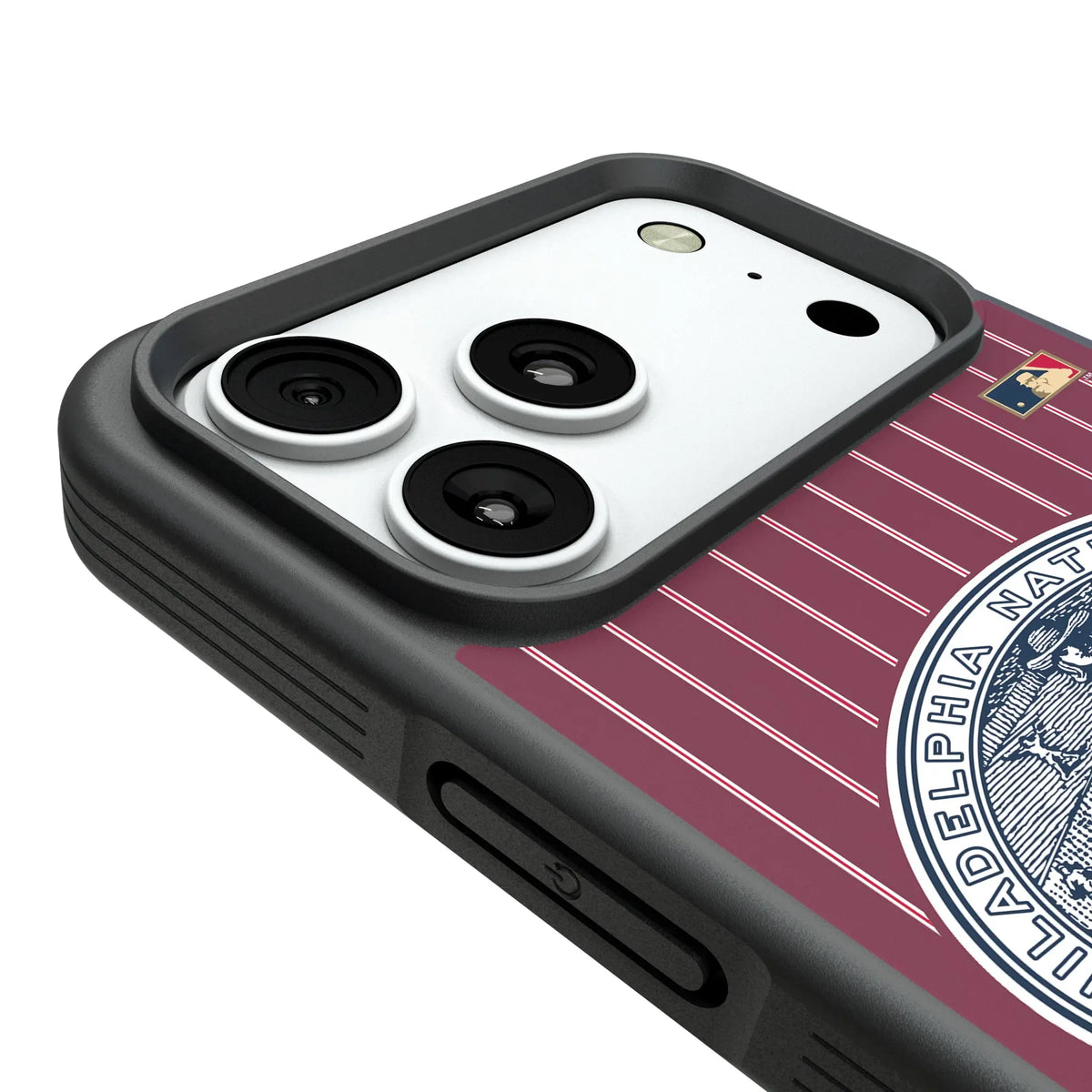 Philadelphia Phillies 1915-1943 - Cooperstown Collection Pinstripe Bump Phone Case for Apple iPhone
