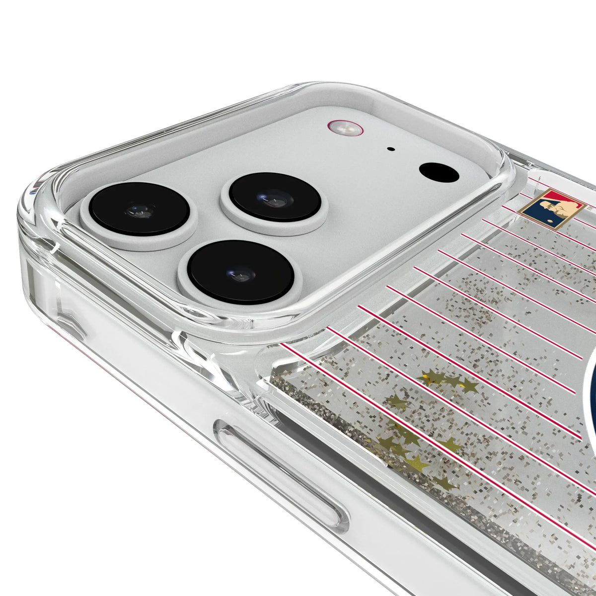 Philadelphia Phillies 1915-1943 - Cooperstown Collection Pinstripe Glitter Phone Case for Apple iPhone