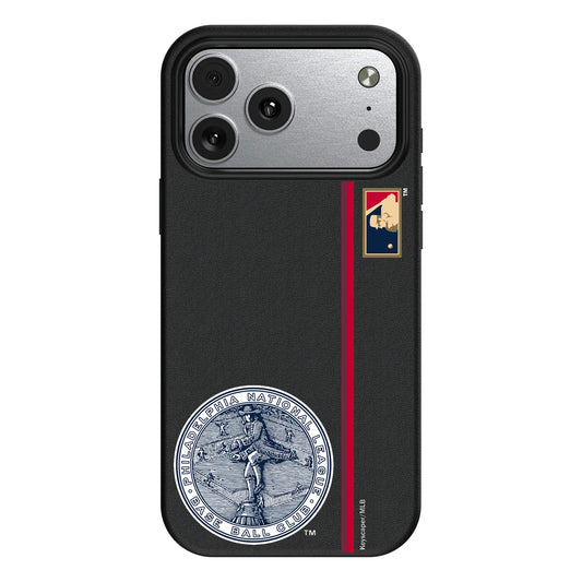 Philadelphia Phillies 1915-1943 - Cooperstown Collection Sidebar MagSafe Compatible Phone Case for Apple iPhone