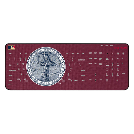 Philadelphia Phillies 1915-1943 - Cooperstown Collection Solid Wireless USB Keyboard