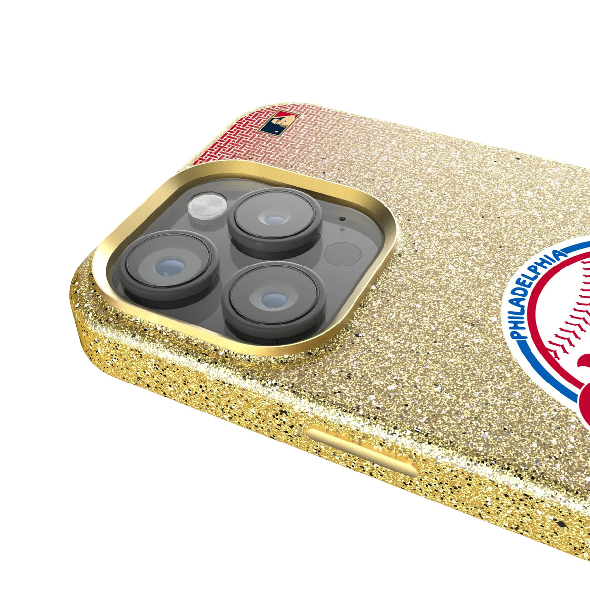 Philadelphia Phillies 1984-1991 - Cooperstown Collection Linen Bling Phone Case for Apple iPhone