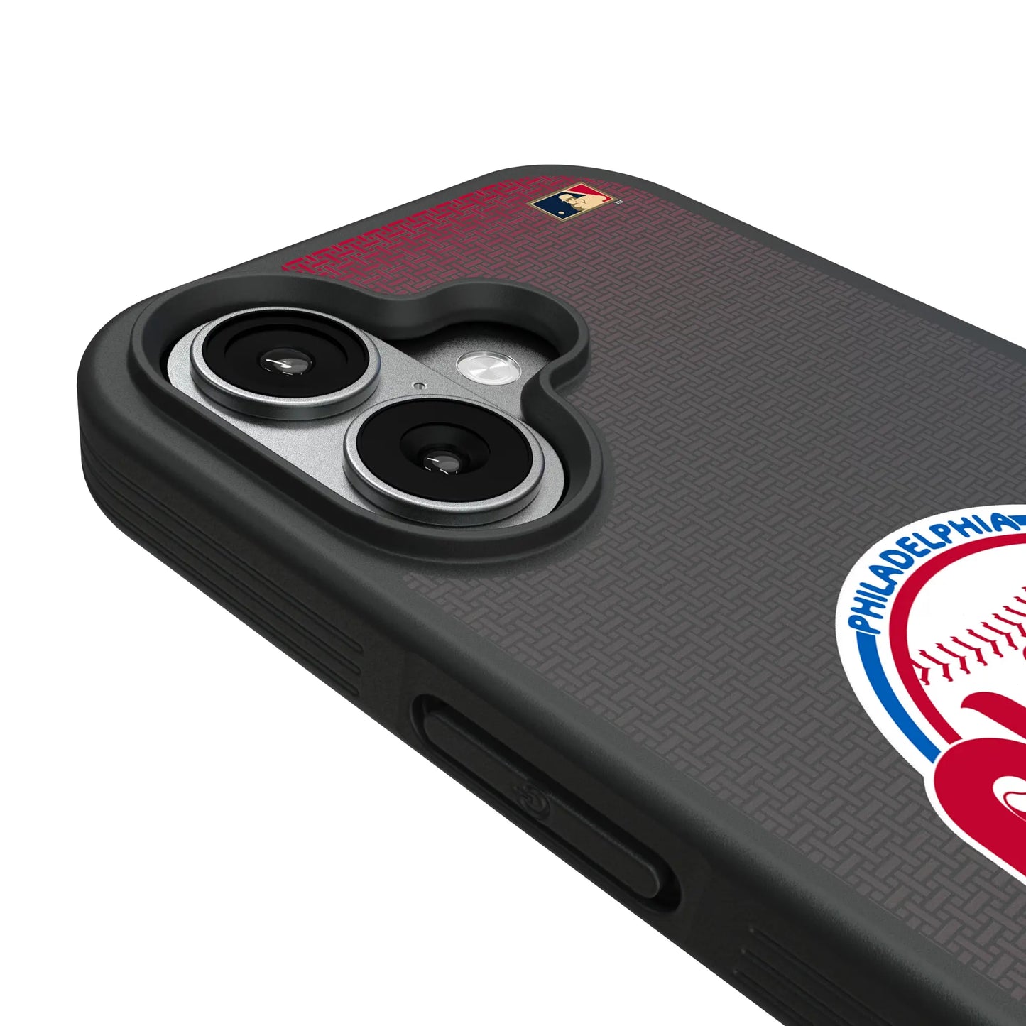 Philadelphia Phillies 1984-1991 - Cooperstown Collection Linen Bump Phone Case for Apple iPhone