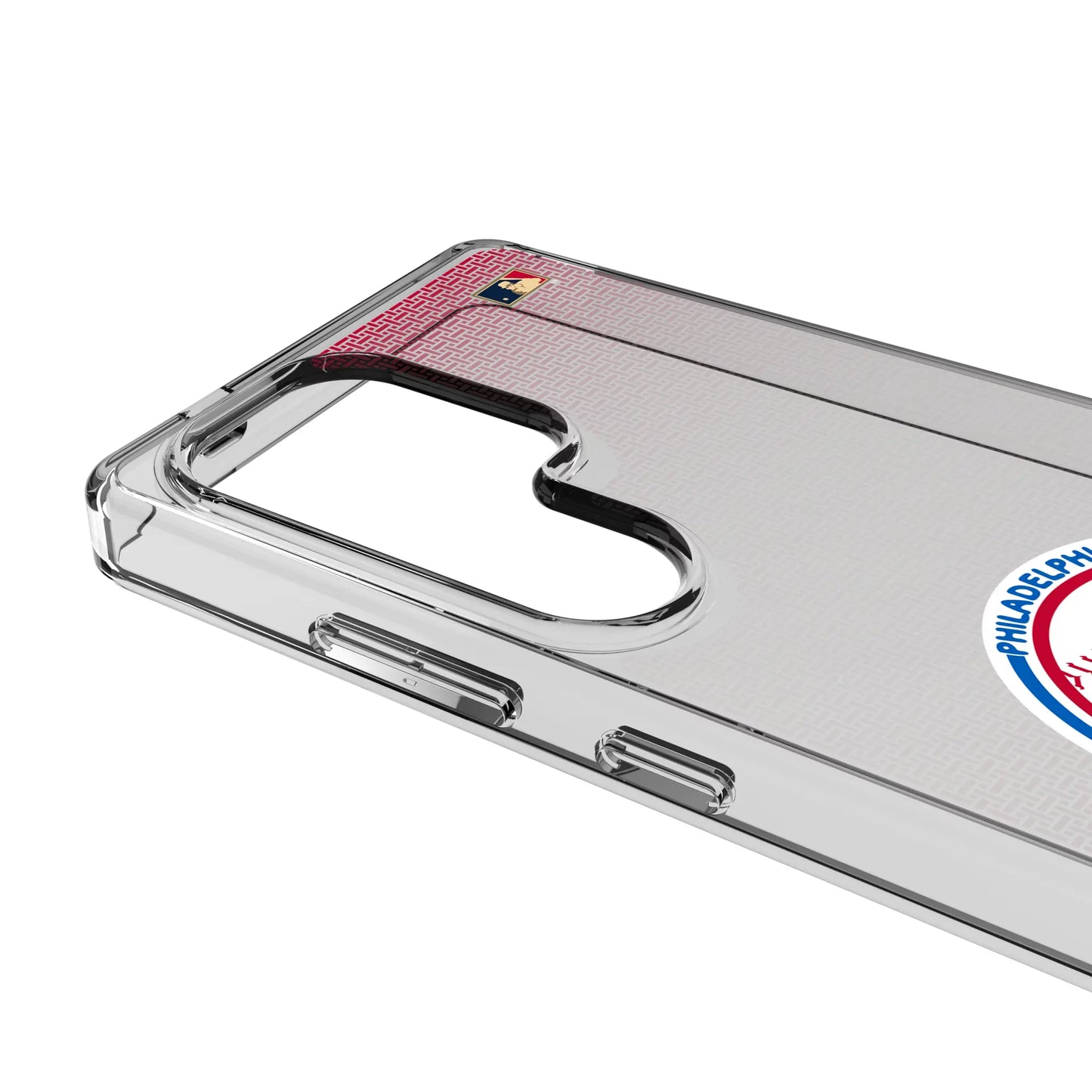 Philadelphia Phillies 1984-1991 - Cooperstown Collection Linen Clear Phone Case for Samsung Galaxy