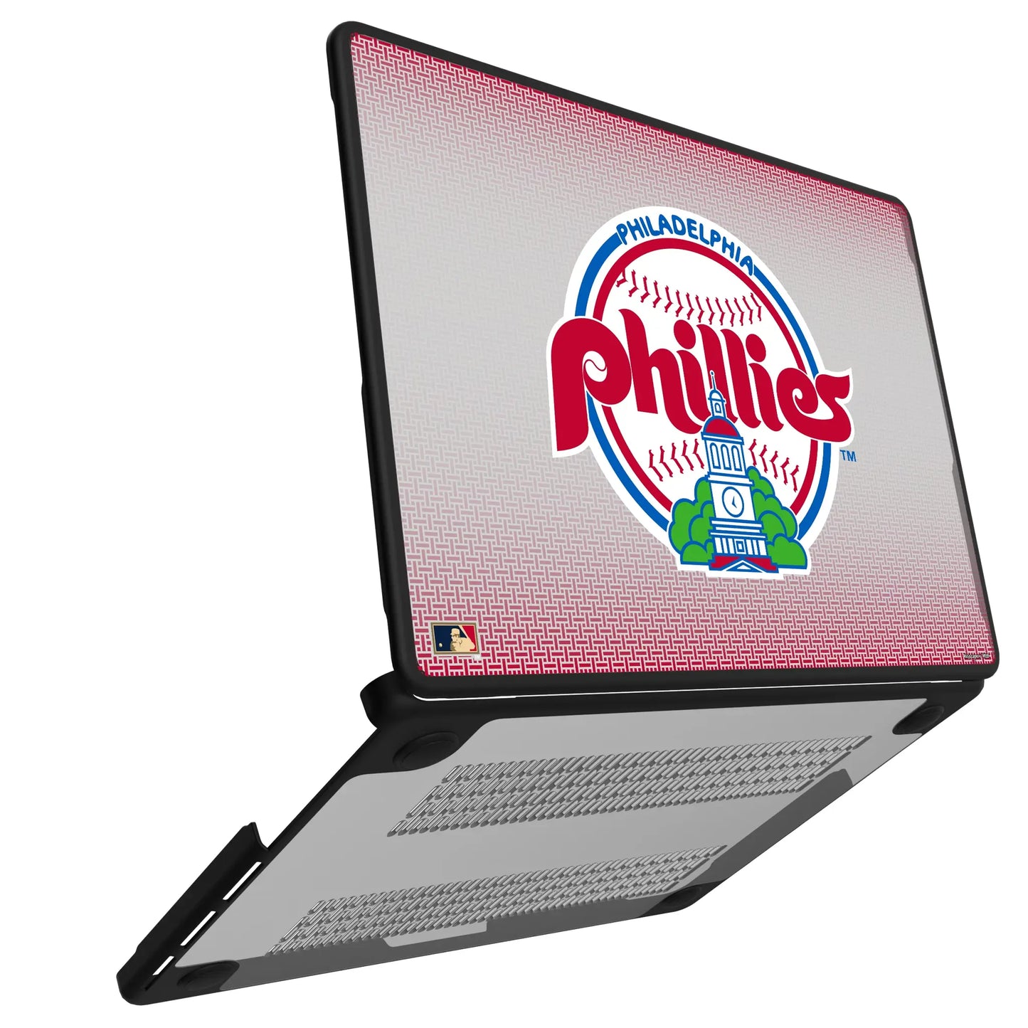 Philadelphia Phillies 1984-1991 - Cooperstown Collection Linen Laptop Case for Apple MacBook