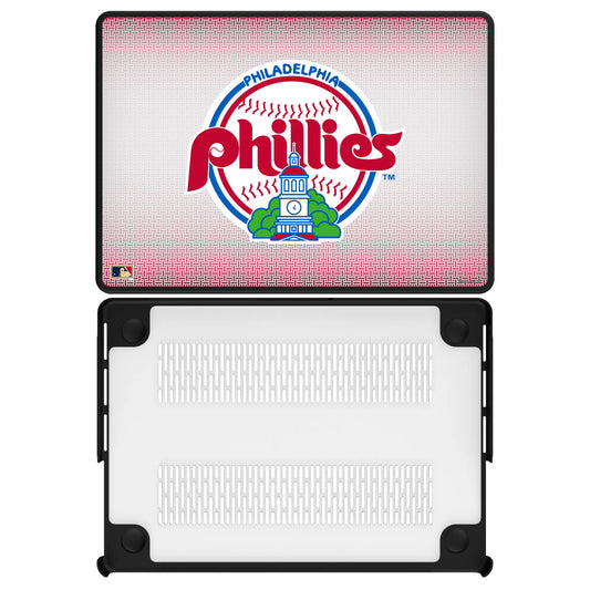 Philadelphia Phillies 1984-1991 - Cooperstown Collection Linen Laptop Case for Apple MacBook