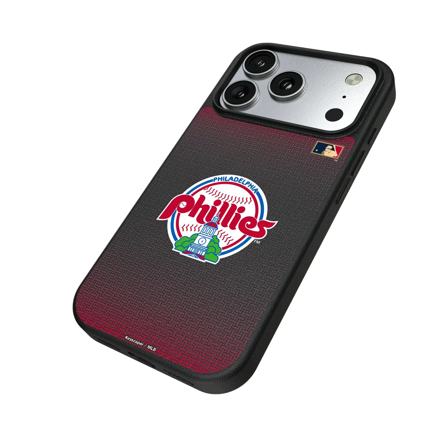 Philadelphia Phillies 1984-1991 - Cooperstown Collection Linen MagSafe Compatible Phone Case for Apple iPhone