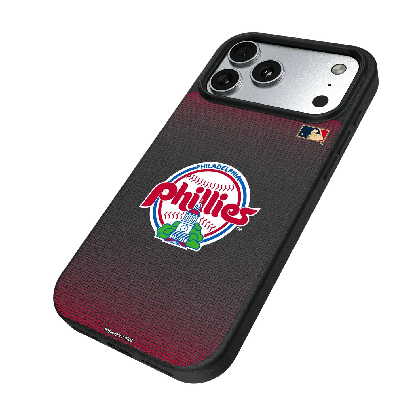 Philadelphia Phillies 1984-1991 - Cooperstown Collection Linen MagSafe Compatible Phone Case for Apple iPhone