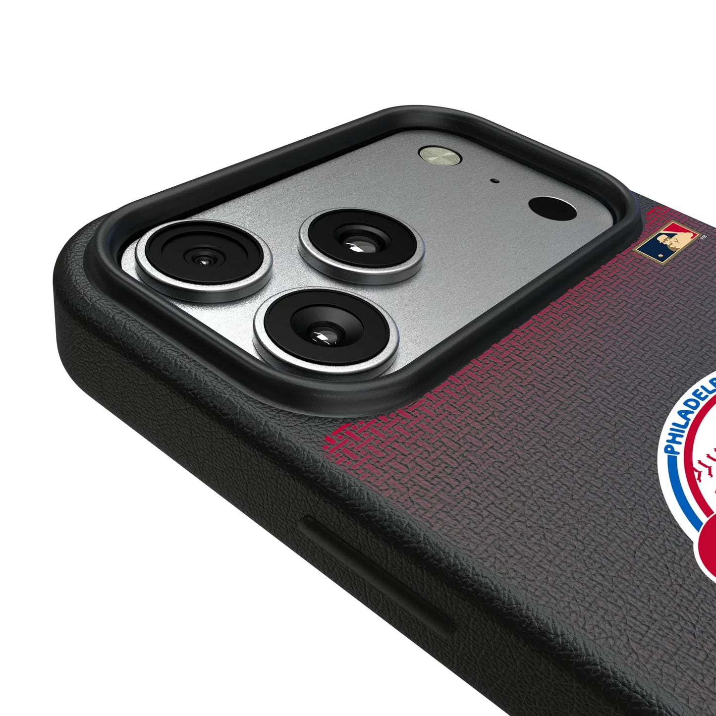 Philadelphia Phillies 1984-1991 - Cooperstown Collection Linen MagSafe Compatible Phone Case for Apple iPhone