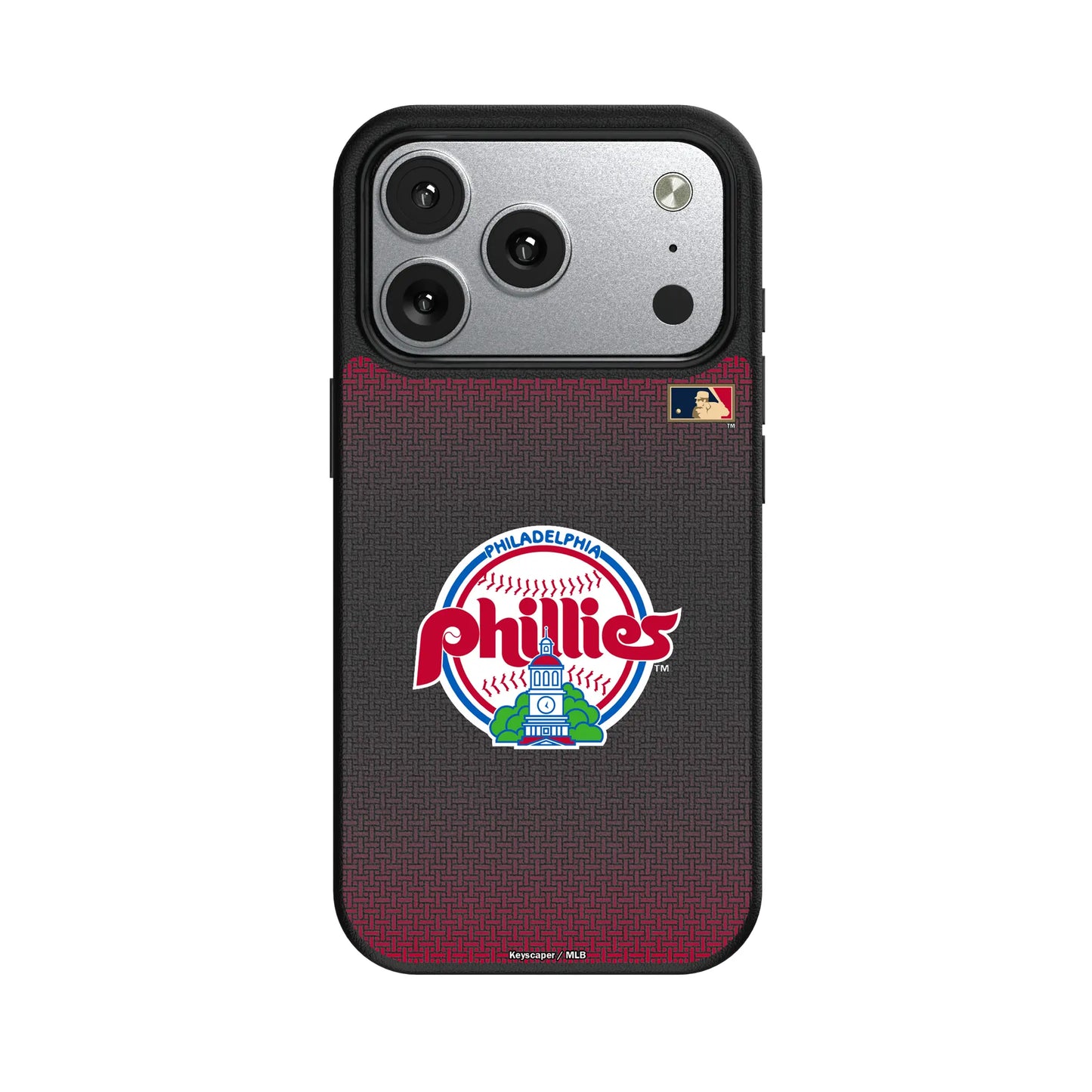 Philadelphia Phillies 1984-1991 - Cooperstown Collection Linen MagSafe Compatible Phone Case for Apple iPhone